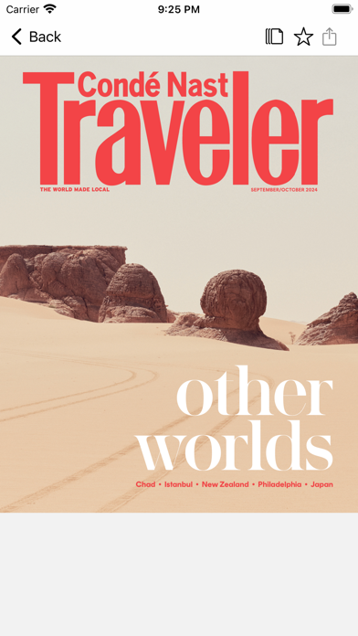 Condé Nast Traveler screenshot 5