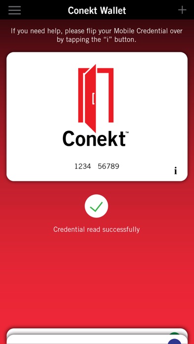 Conekt Wallet App screenshot 1