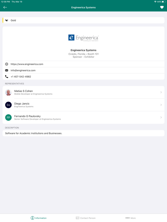 Conference Attendee screenshot 6