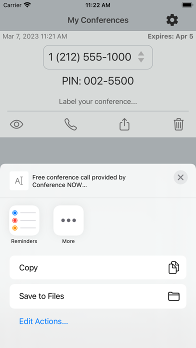 Conference NOW screenshot 1