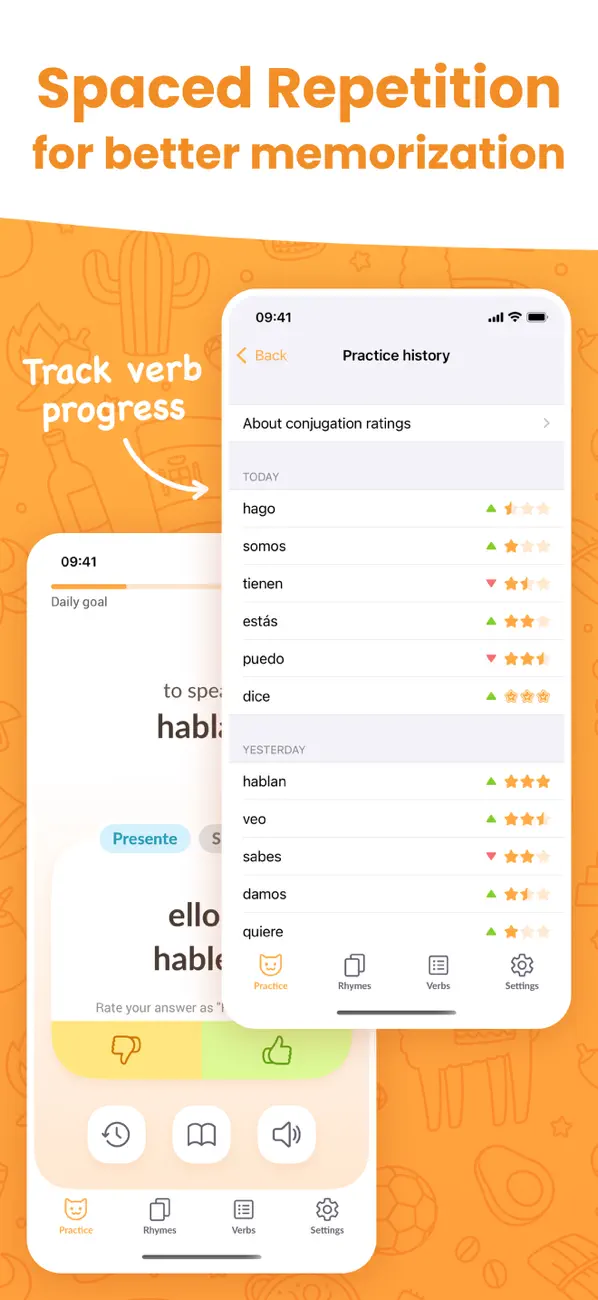 ConjuGato: Learn Spanish Verbs screenshot 1