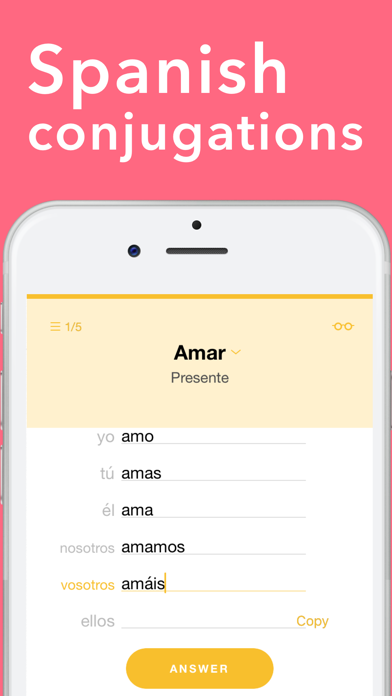 Conjuu - Spanish Conjugation screenshot 5