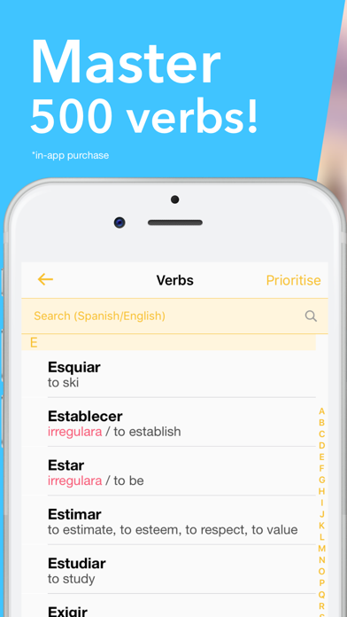 Conjuu - Spanish Conjugation screenshot 3