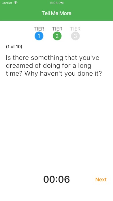 Connecting Through Questions screenshot 2