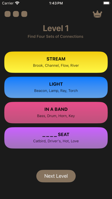 Connections: Connect the Words screenshot 1