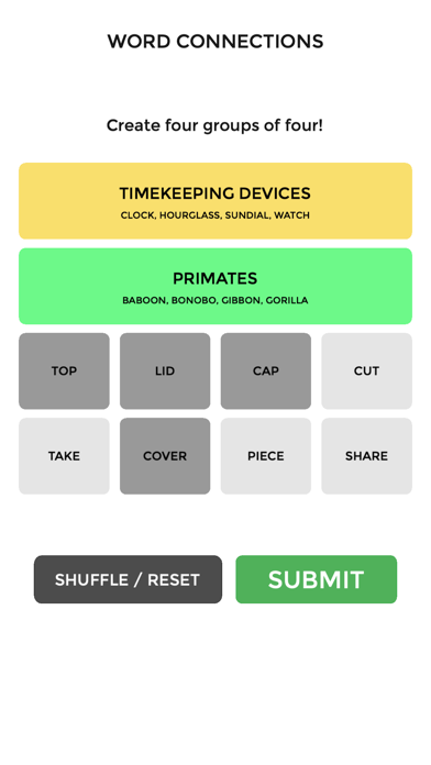 Connections - Word Game screenshot 3