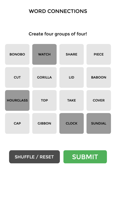 Connections - Word Game screenshot 4