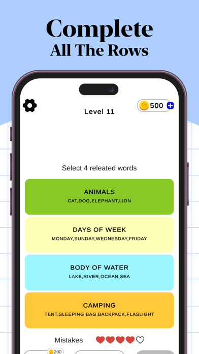 Connections Word Game screenshot 3