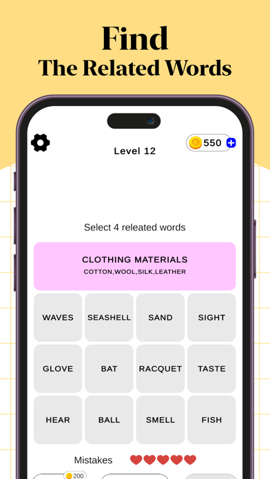 Connections Word Game screenshot 4