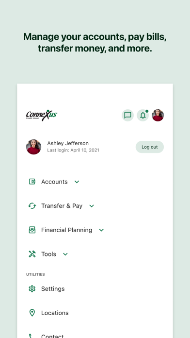 Connexus CU Mobile App screenshot 3