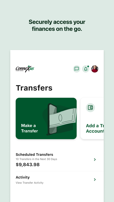 Connexus CU Mobile App screenshot 1