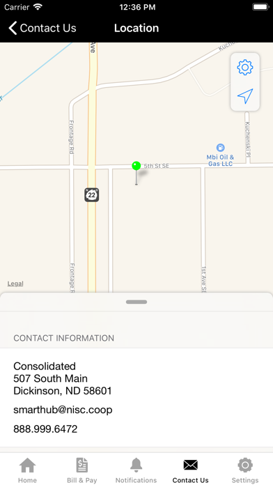 Consolidated MyAccount screenshot 1