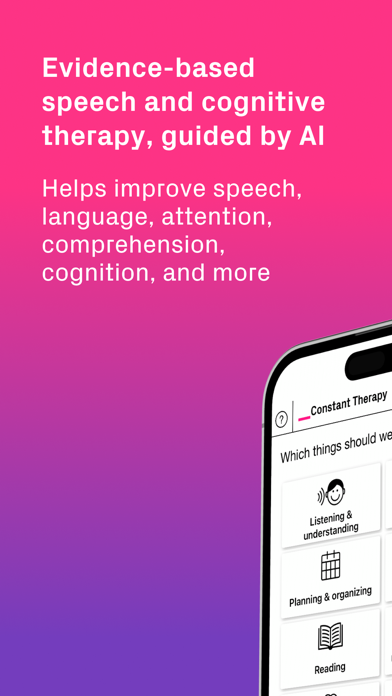 Constant Therapy: Brain+Speech screenshot 5