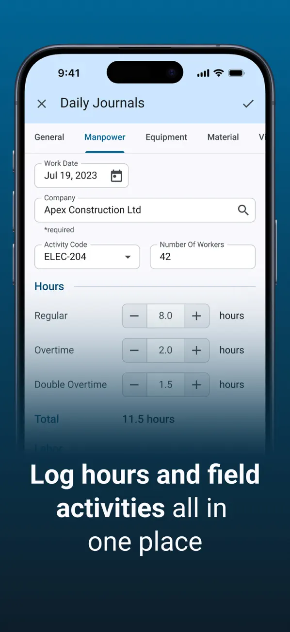Construct Project Management screenshot 1