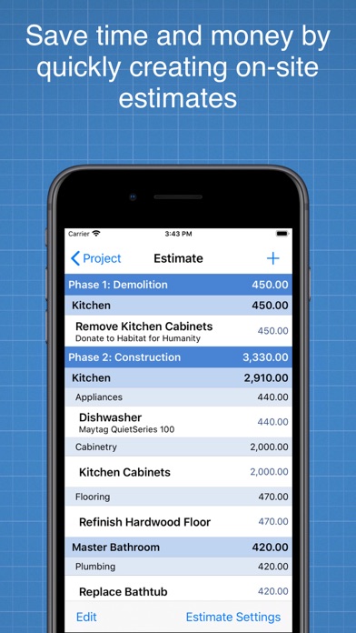 Construction Cost Estimator screenshot 5