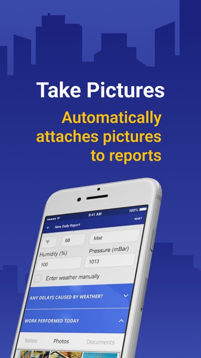 Construction Daily Log App screenshot 1