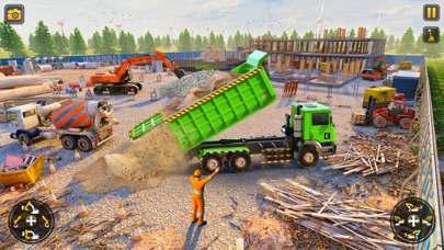 Construction Excavator Game 3d screenshot 2