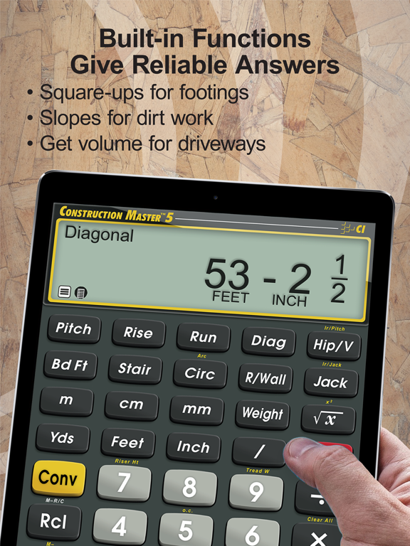 Construction Master 5 Calc screenshot 6