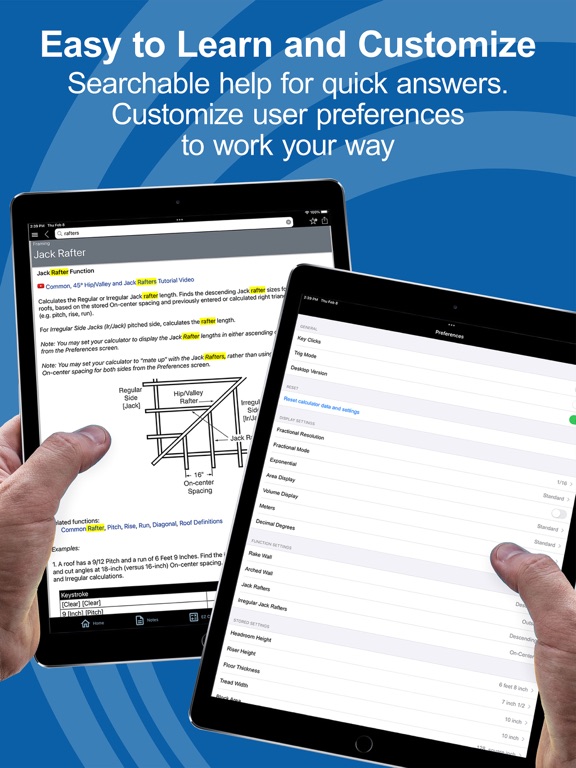 Construction Master Pro Calc screenshot 1