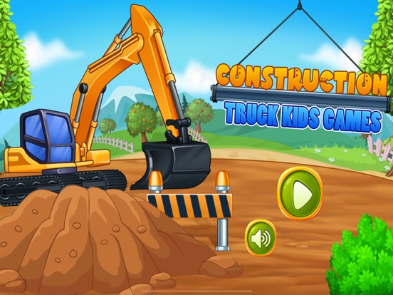 Construction Truck Games Kids screenshot 2