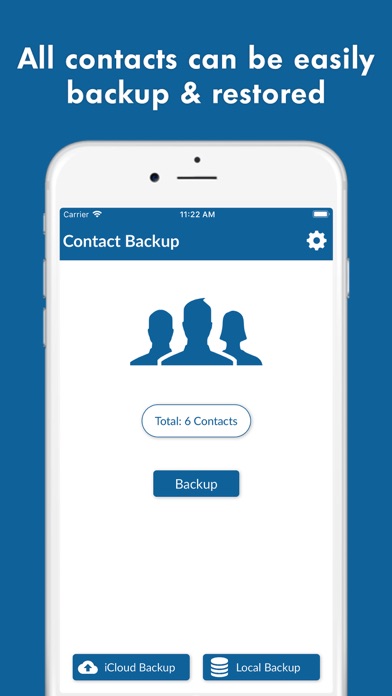 Contact Backup - Restore screenshot 5