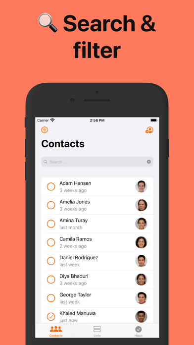 Contacts Address Book: Amicu screenshot 4