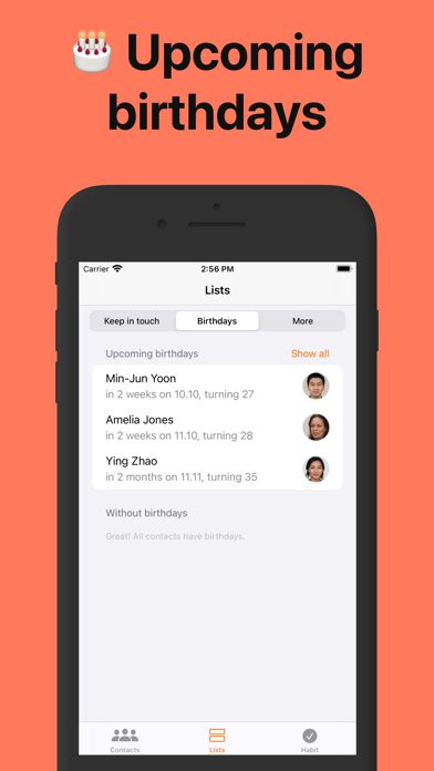 Contacts Address Book: Amicu screenshot 8