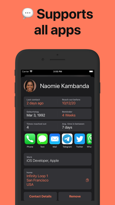Contacts Address Book: Amicu screenshot 7