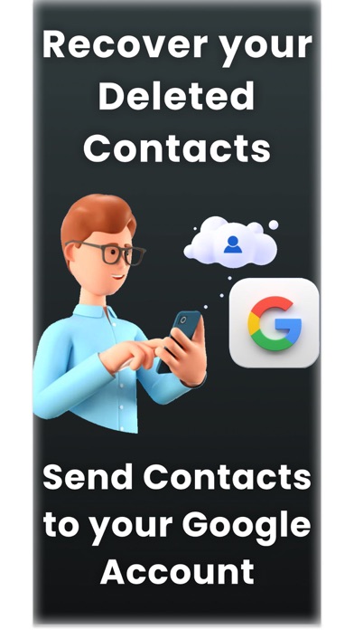 Contacts backup for Google screenshot 1