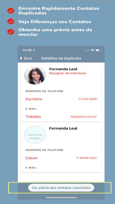 Contacts by Company screenshot 2