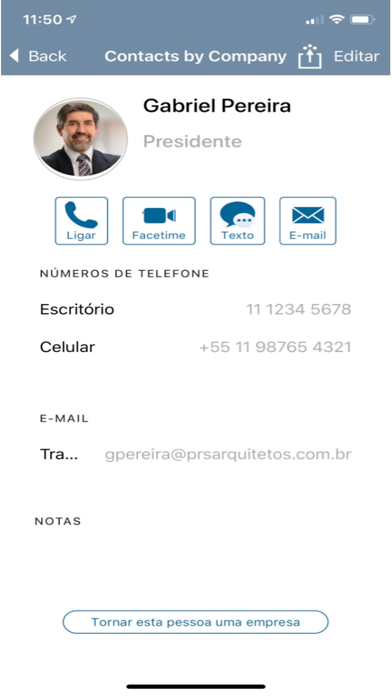 Contacts by Company screenshot 3