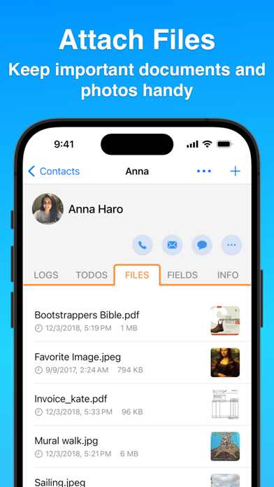 Contacts Journal CRM screenshot 8
