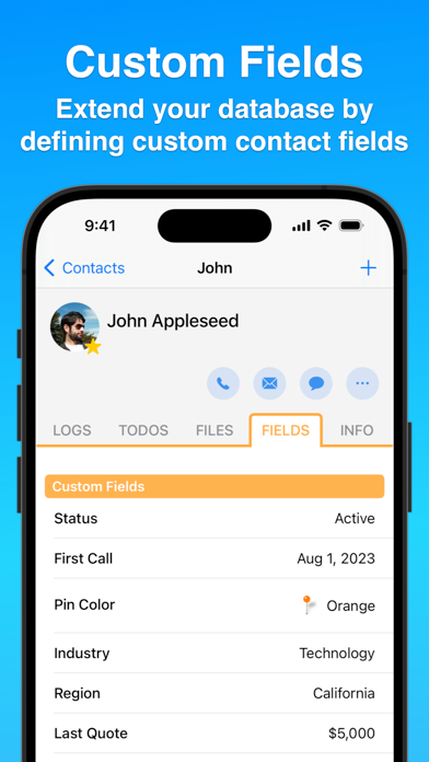 Contacts Journal CRM screenshot 7