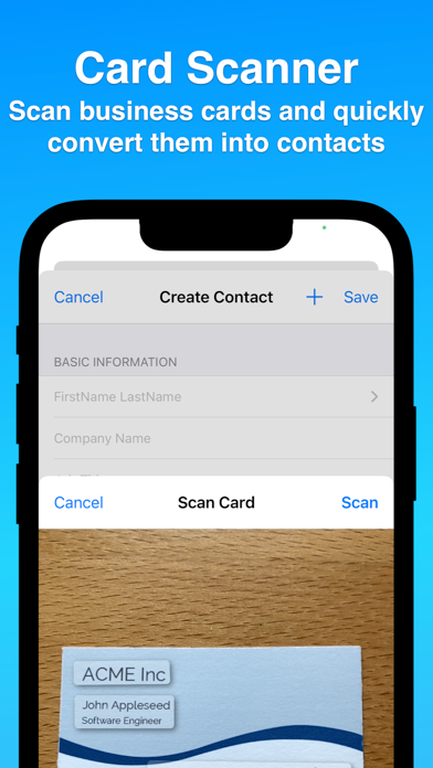 Contacts Journal CRM screenshot 2