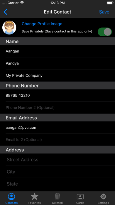 Contacts Manager - Phone Book screenshot 2