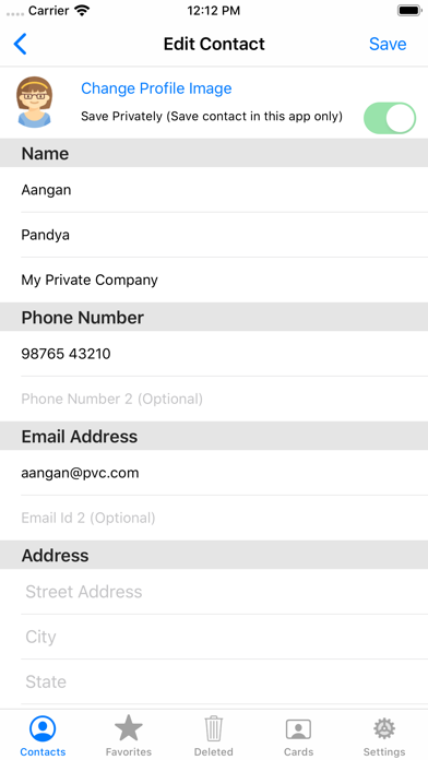 Contacts Manager - Phone Book screenshot 6
