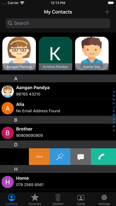 Contacts Manager - Phone Book screenshot 4