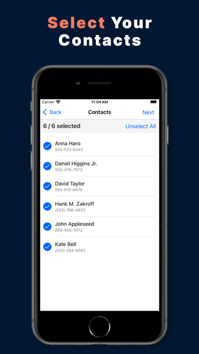 Contacts: MC backup & Exporter screenshot 2