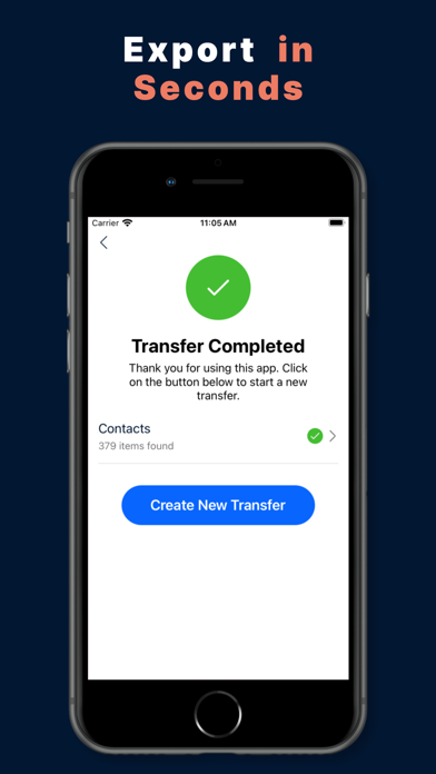 Contacts: MC backup & Exporter screenshot 1
