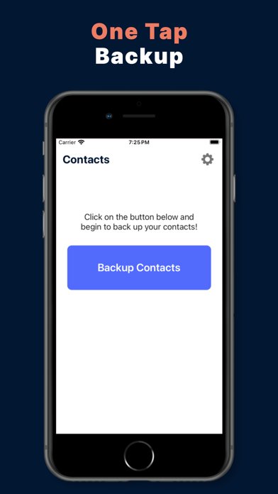 Contacts: MC backup & Exporter screenshot 3