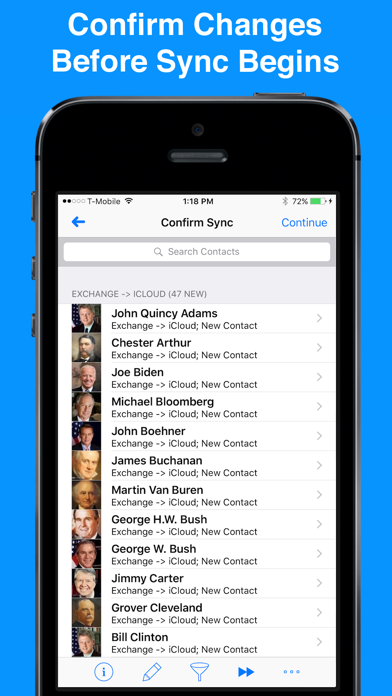 Contacts Mover Pro screenshot 3