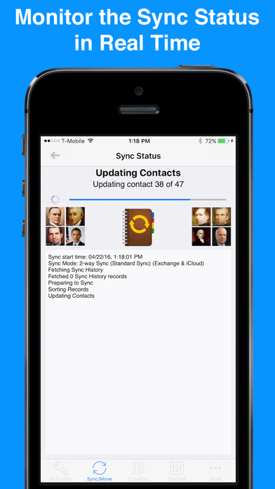 Contacts Mover screenshot 2