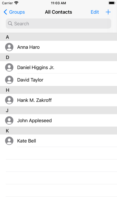 Contacts Plus⁺ screenshot 5
