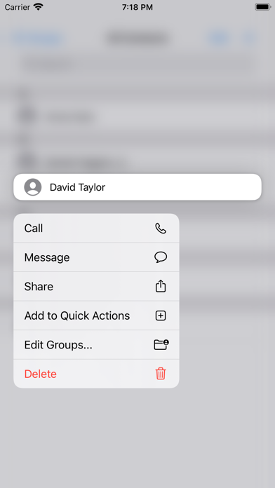 Contacts Plus⁺ screenshot 3