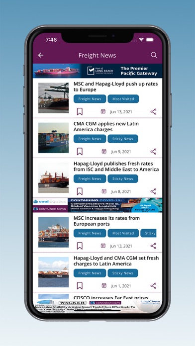 Container News screenshot 1