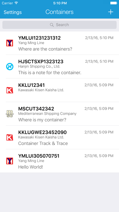 Container Track & Trace screenshot 4