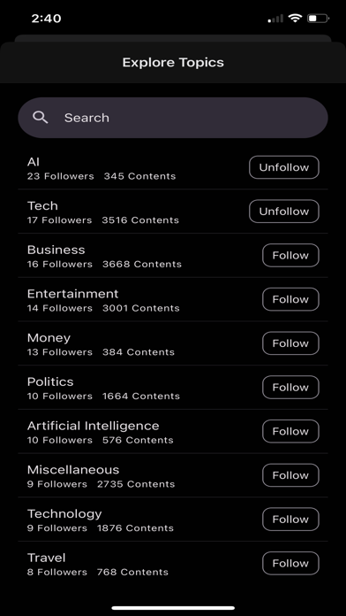 Contentroll screenshot 4