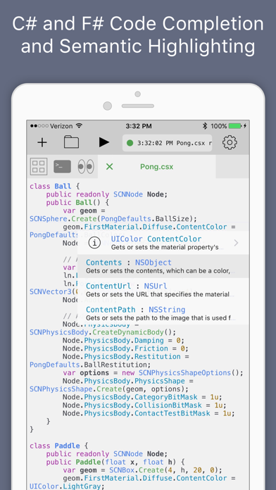 Continuous .NET C# and F# IDE screenshot 5
