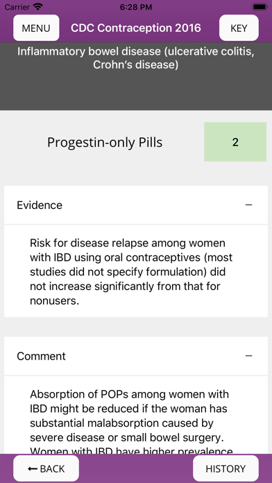 Contraception screenshot 1