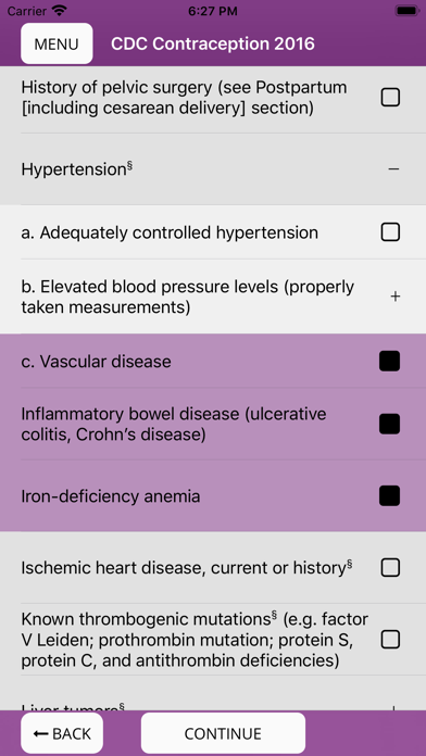 Contraception screenshot 3